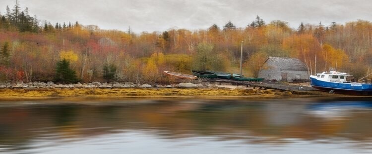 Fish Haven shoreline